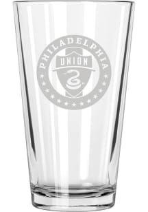 Philadelphia Union 17oz Etched Pint Glass