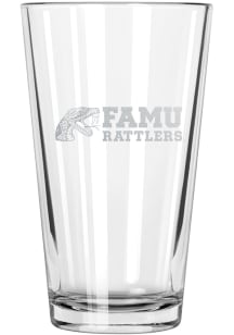 Florida A&amp;M Rattlers 17oz Etched Pint Glass