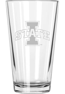 Iowa State Cyclones 17oz Etched Pint Glass
