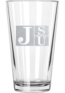 Jackson State Tigers 17oz Etched Pint Glass