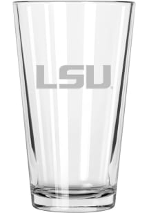 LSU Tigers 17oz Etched Pint Glass