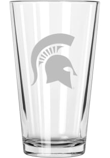 Michigan State Spartans 17oz Etched Pint Glass