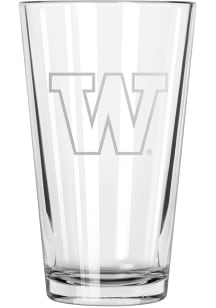 Washington Huskies 17oz Etched Pint Glass