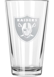 Las Vegas Raiders 17oz Etched Pint Glass