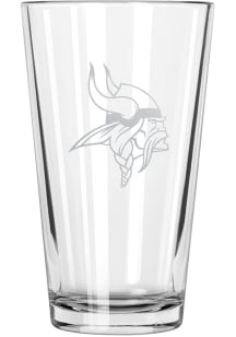 Minnesota Vikings 17oz Etched Pint Glass