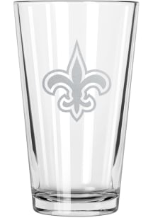 New Orleans Saints 17oz Etched Pint Glass