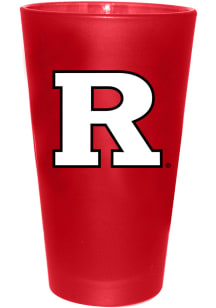 Red Rutgers Scarlet Knights 16 oz Color Frosted Pint Glass