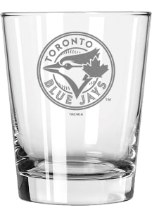 Toronto Blue Jays 15oz Etched Double Old Fashioned Rock Glass