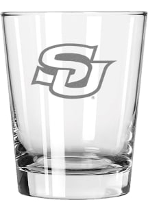 Southern University Jaguars 15oz Etched Double Old Fashioned Rock Glass