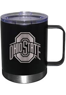 Ohio State Buckeyes 12oz Etched Lowball Tumbler - Black