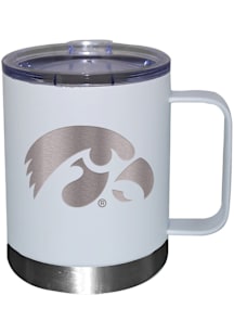 Iowa Hawkeyes 12oz Etched Lowball Tumbler - White