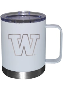 White Washington Huskies 12oz Etched Lowball Tumbler