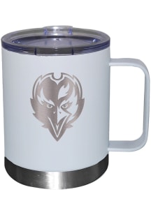 Baltimore Ravens 12oz Etched Lowball Tumbler - White