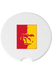 Pitt State Gorillas Ceramic 2-Pack Car Coaster - White