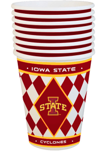Iowa State Cyclones 8Pk Paper Disposable Cups