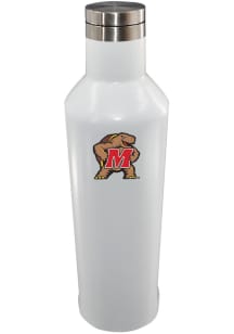 White Maryland Terrapins 17oz Infinity Water Bottle