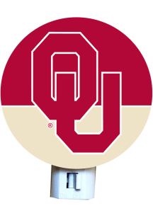 Oklahoma Sooners Full Color Team Logo Night Light