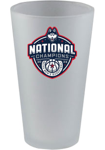 UConn Huskies 2023 Basketball National Champions Frosted Pint Glass