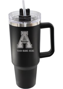 Appalachian State Mountaineers Personalized 46oz Colossal Stainless Steel Tumbler - Black