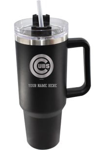 Chicago Cubs Personalized 46oz Colossal Stainless Steel Tumbler - Black