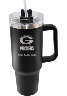 Green Bay Packers Personalized 46oz Colossal Stainless Steel Tumbler - Black