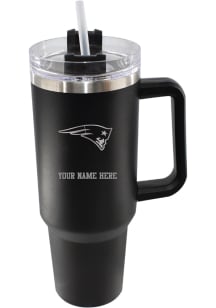 New England Patriots Personalized 46oz Colossal Stainless Steel Tumbler - Black