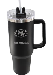 San Francisco 49ers Personalized 46oz Colossal Stainless Steel Tumbler - Black