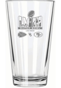 Kansas City Chiefs Super Bowl LVIII Dueling 17oz Pint Glass