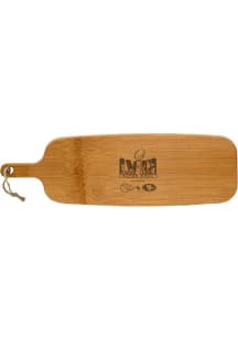 Kansas City Chiefs Super Bowl LVIII Dueling Bamboo Paddle Cutting Board