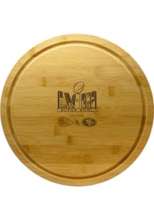 Kansas City Chiefs Super Bowl LVIII Dueling Bamboo Lazy Susan Cutting Board