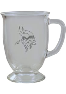 Minnesota Vikings 16 oz. Etched Pint Glass