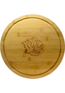 Arkansas Pine Bluff Golden Lions Bamboo Lazy Susan Cutting Board