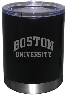 Boston Terriers Etched 12oz Lowball Stainless Steel Tumbler - Black