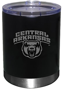 Central Arkansas Bears Etched 12oz Lowball Stainless Steel Tumbler - Black