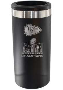 Kansas City Chiefs Super Bowl LVIII Champs Etched 12oz Slim Can Stainless Steel Coolie