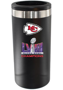 Kansas City Chiefs Super Bowl LVIII Champs 12oz Slim Can Stainless Steel Coolie