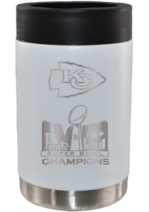 Kansas City Chiefs Super Bowl LVIII Champs Etched 12oz Stainless Steel Coolie