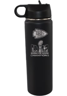 Kansas City Chiefs Super Bowl LVIII Champs Etched 22oz Stainless Steel Bottle