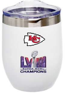 Kansas City Chiefs Super Bowl LVIII Champs 16oz Stainless Steel Stemless
