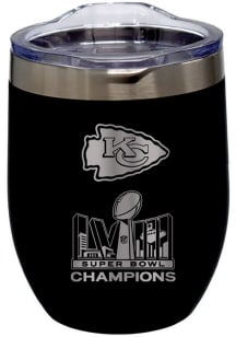 Kansas City Chiefs Super Bowl LVIII Champs Etched 16oz Stainless Steel Stemless