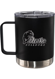 Drake Bulldogs 12oz Etched Handle Lowball Stainless Steel Tumbler - Black