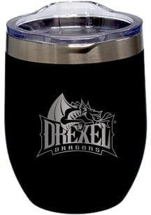 Drexel Dragons Etched 12oz Stainless Steel Stemless