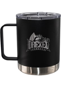 Drexel Dragons 12oz Etched Handle Lowball Stainless Steel Tumbler - Black