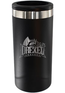Drexel Dragons Etched 12oz Slim Can Stainless Steel Coolie