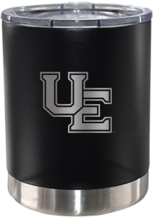Evansville Purple Aces Etched 12oz Lowball Stainless Steel Tumbler - Black