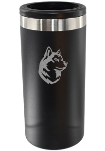 Northeastern Huskies Etched 12oz Slim Can Stainless Steel Coolie