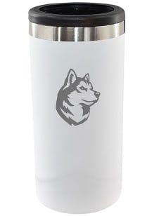 Northeastern Huskies Etched 12oz Slim Can Stainless Steel Coolie
