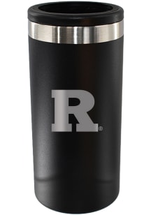 Rutgers Scarlet Knights Etched 12oz Slim Can Stainless Steel Coolie