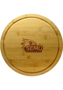 Southeast Missouri State Redhawks Bamboo Lazy Susan Cutting Board