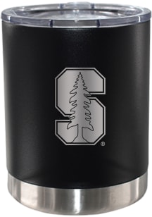 Stanford Cardinal Etched 12oz Lowball Stainless Steel Tumbler - Black